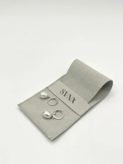 Earrings*SVNX Baroque Pearl Earrings in Silver