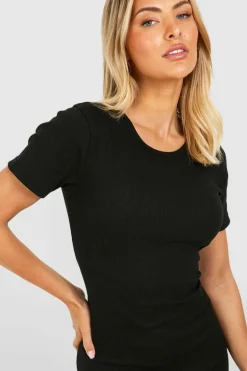 Midi Dresses|Boohoo Basics*boohoo Basic Cap Sleeve Bodycon Midi Dress black