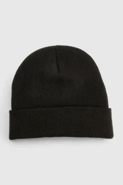 Hats & Gloves|Hats & Gloves*boohoo Basic Knitted Beanie black