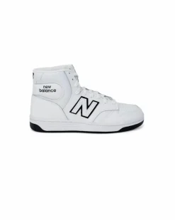 Trainers*New Balance BB550 High Top Sneakers White Black