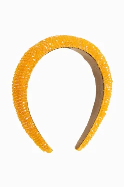 Hair Accessories*My Accessories London Beaded Headband Orange