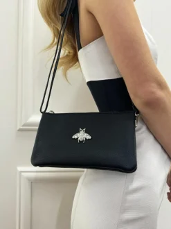 Cross-Body Bags*SVNX Bee Crossbody Bag Black