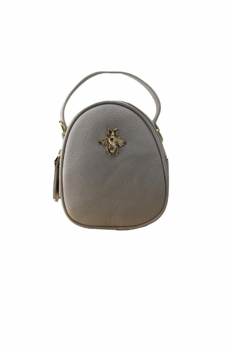 Cross-Body Bags*SVNX Bee Crossbody Bag with Handle in Beige