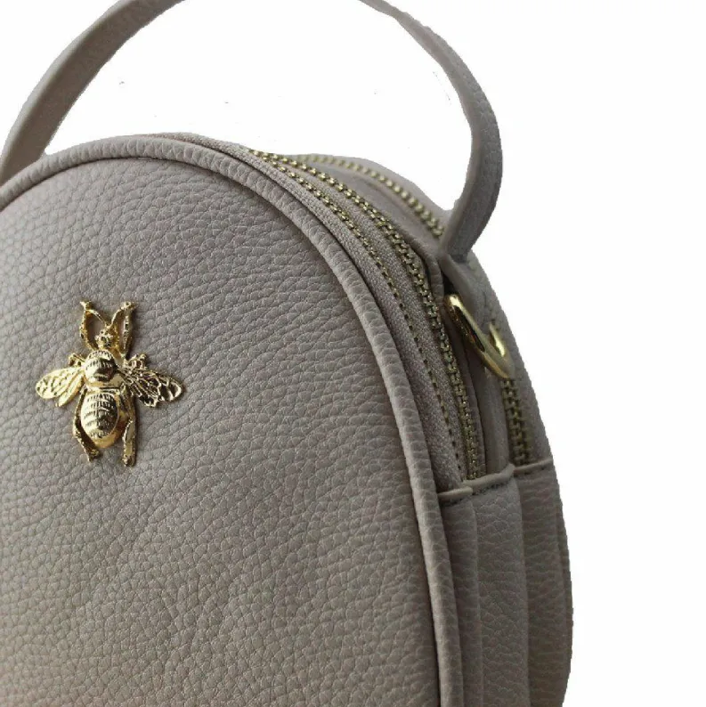 Cross-Body Bags*SVNX Bee Crossbody Bag with Handle in Beige