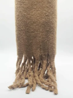 Hats & Gloves|Hats & Gloves*SVNX Knitted Scarf With Tassels Beige