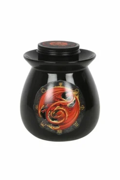 Candles & Diffusers|Candles*Anne Stokes Beltane Wax Melt Burner Set Black