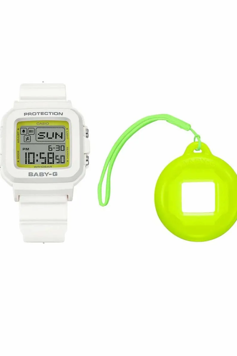 Watches*Casio BGD-10K-7ER Baby-G 39mm Quartz Watch White