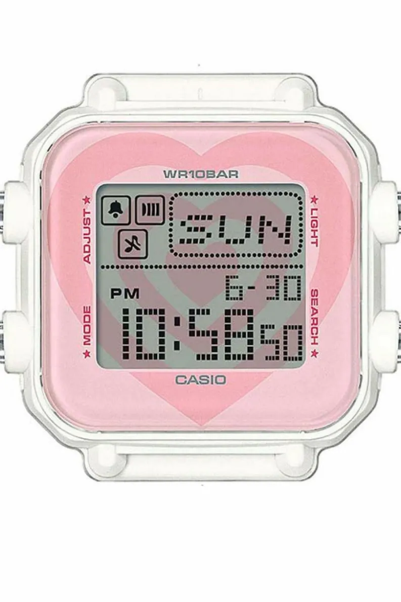 Watches*Casio BGD-10KPP-7ER Baby-G 39mm Quartz Watch White