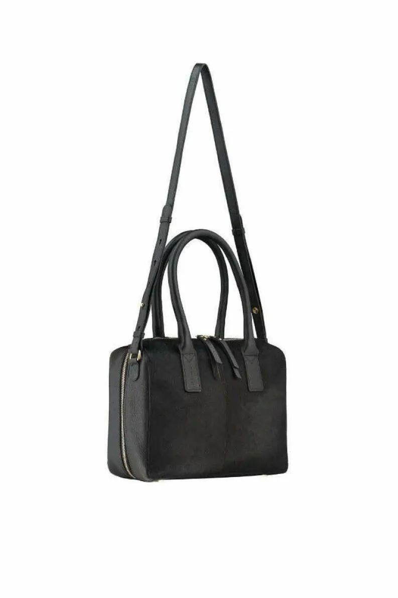 Cross-Body Bags*Sostter Cowhide Leather Crossbody Shoulder Bag | BYBLR Black