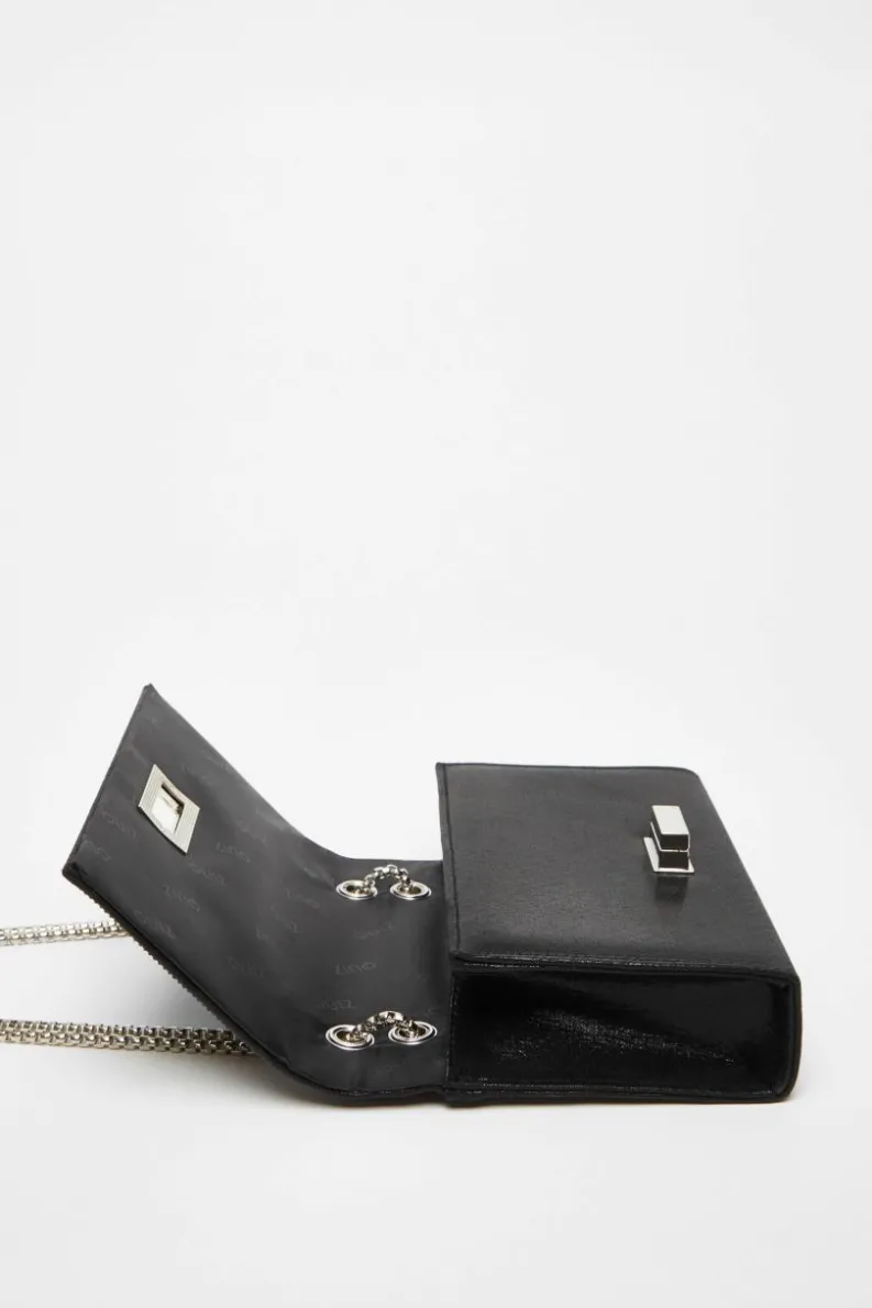 Cross-Body Bags|Handbags*Quiz Diamante Crossbody Bag Black