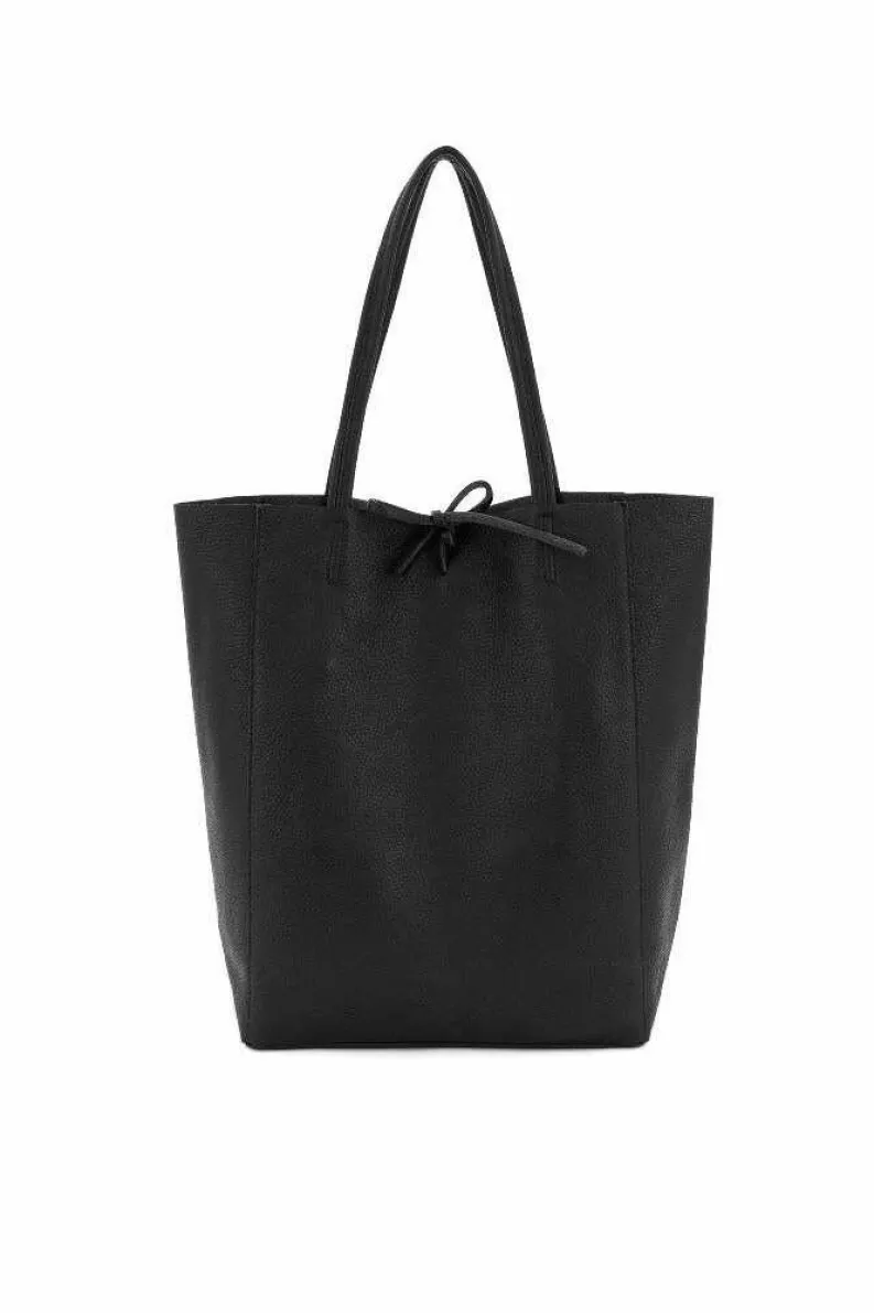 Tote Bags*Sostter Leather Tote Shopper Bag| BYXNA Black