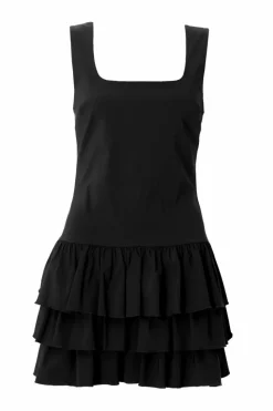 Skater Dresses*Quiz Ruffle Mini Dress Black