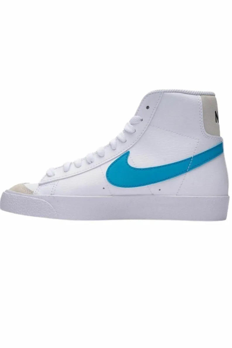 Trainers*Nike Blazer Mid GS Mid Top Sneakers White