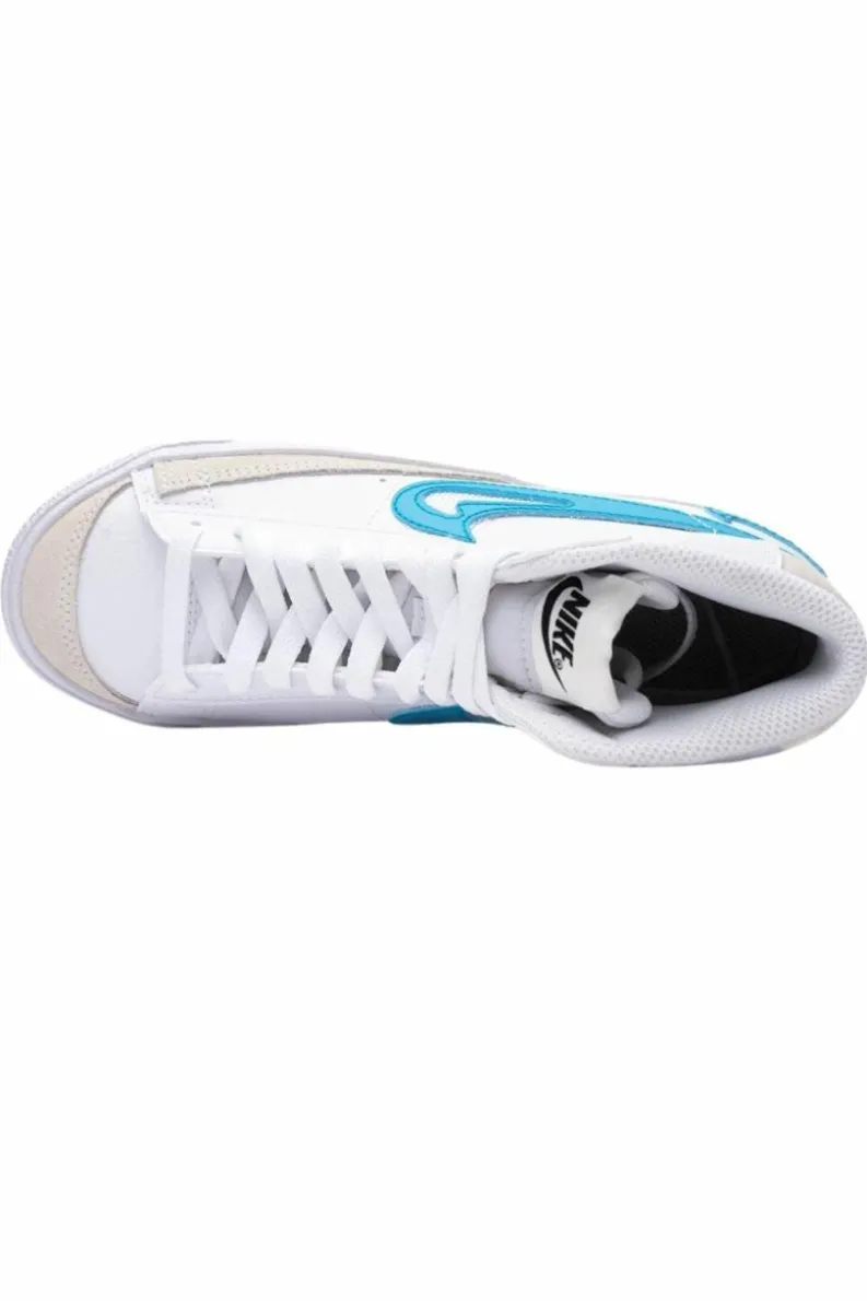 Trainers*Nike Blazer Mid GS Mid Top Sneakers White
