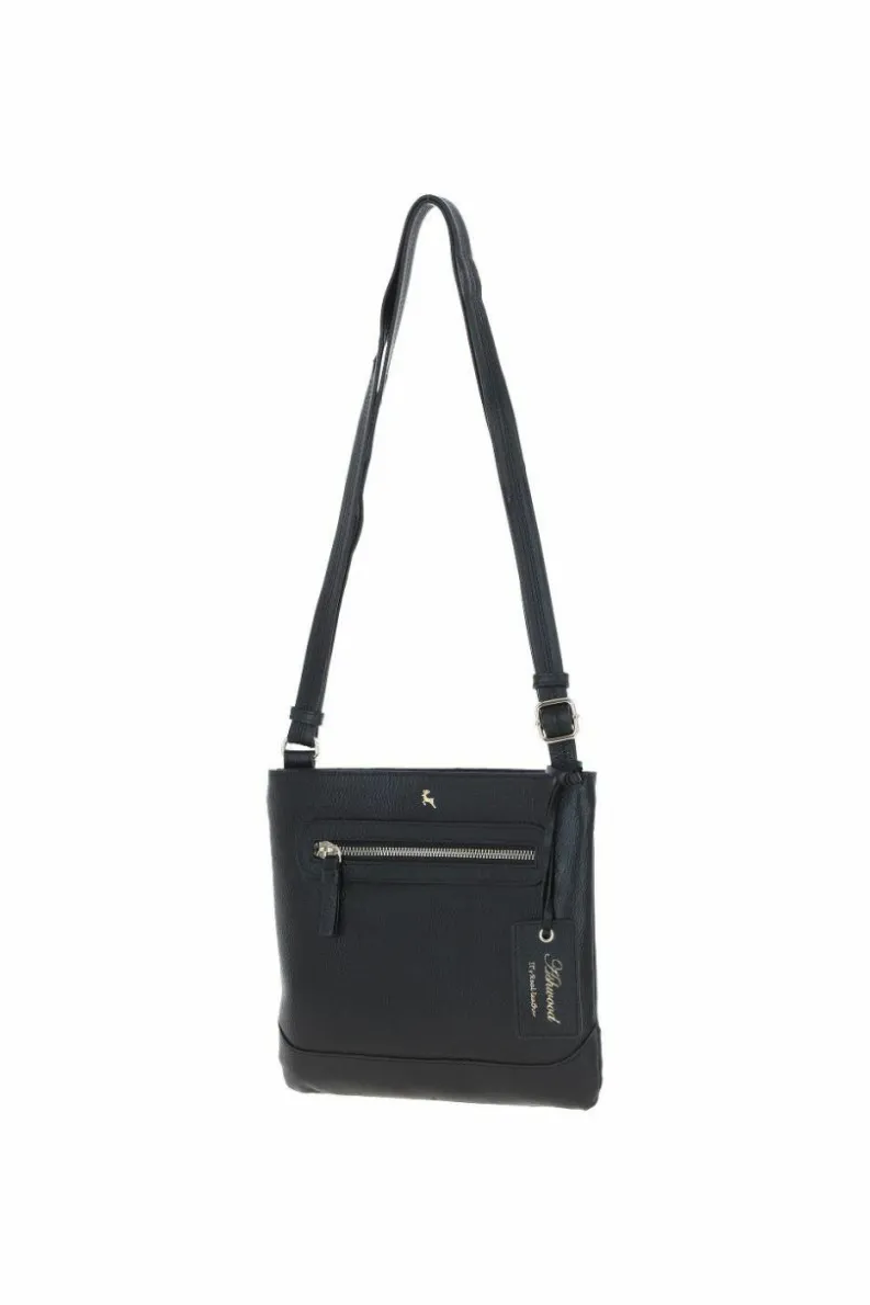 Handbags|Cross-Body Bags*Ashwood Leather Bliss' Leather Cross Body Bag with Adjustable Strap Black