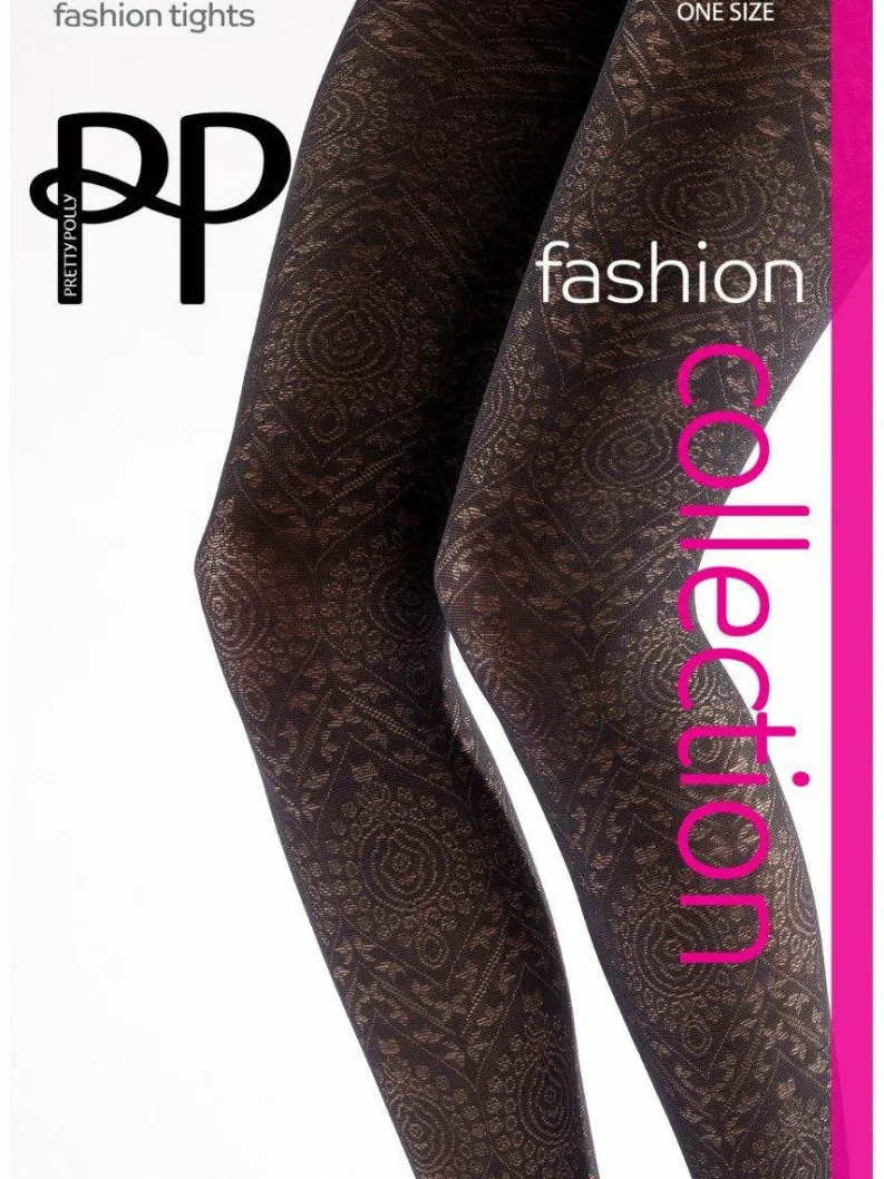 Tights & Socks|Tights & Socks*Pretty Polly Boho Pattern Tights - Black