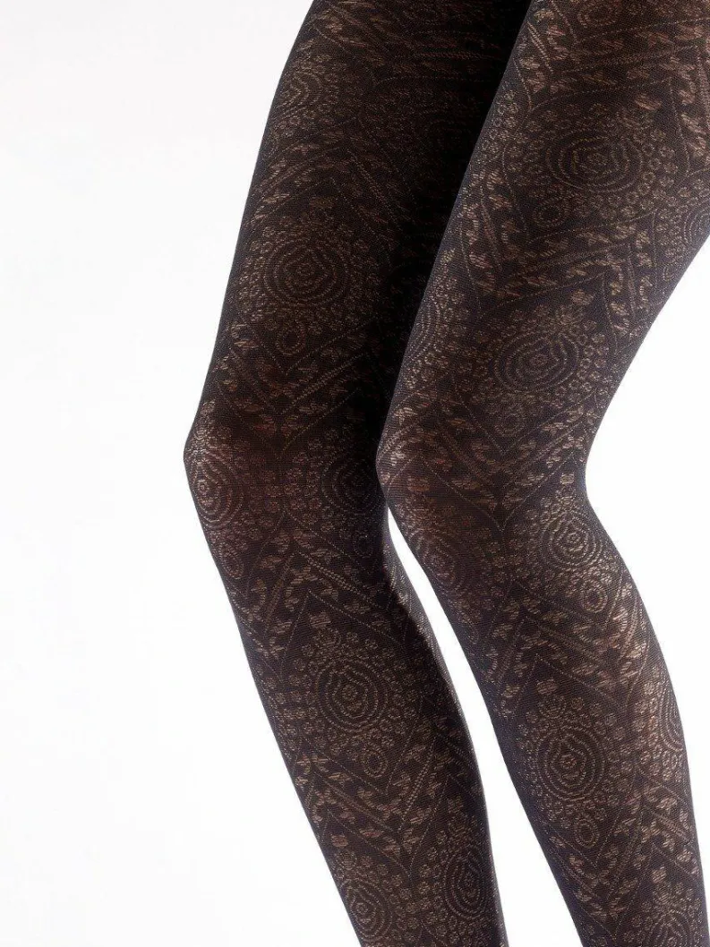 Tights & Socks|Tights & Socks*Pretty Polly Boho Pattern Tights - Black