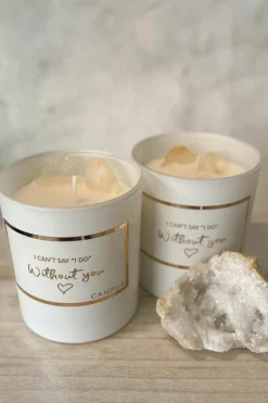 Candles & Diffusers|Candles*CAMPSIE Candles Bridesmaid | Mother of the Bride Candle White