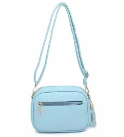 Cross-Body Bags*Kitise Bright Colour Small Crossbody Camera Bag with Tassel Charm Black