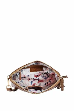 Shoulder Bags|Handbags*Ashwood Leather Brill' Croc Embossed Leather Shoulder Bag Tan