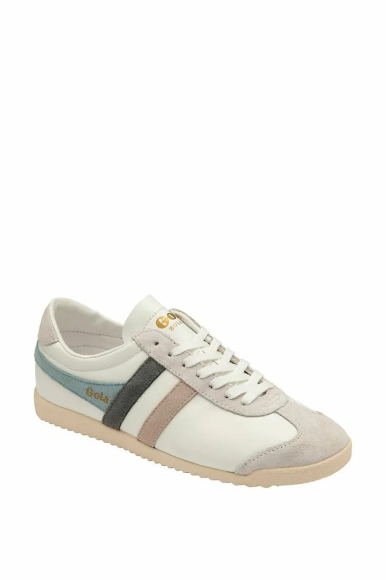 Trainers*Gola Bullet Trident' Lace-Up Trainers White
