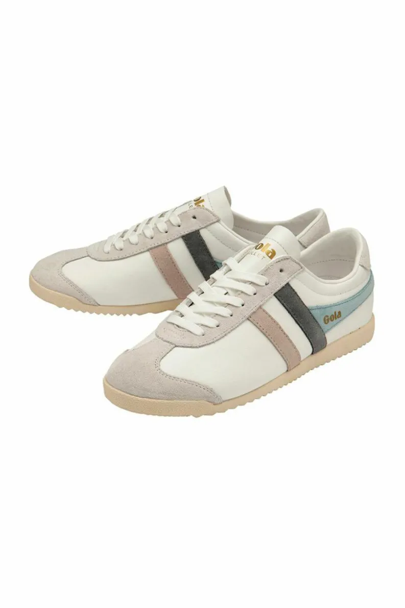 Trainers*Gola Bullet Trident' Lace-Up Trainers White
