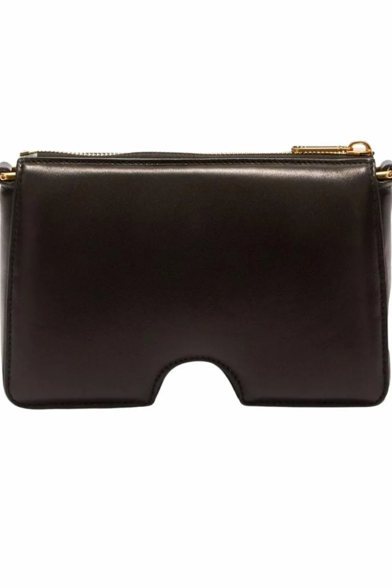 Cross-Body Bags*Off-White Burrow Zipped Pouch Shoulder Bag Black