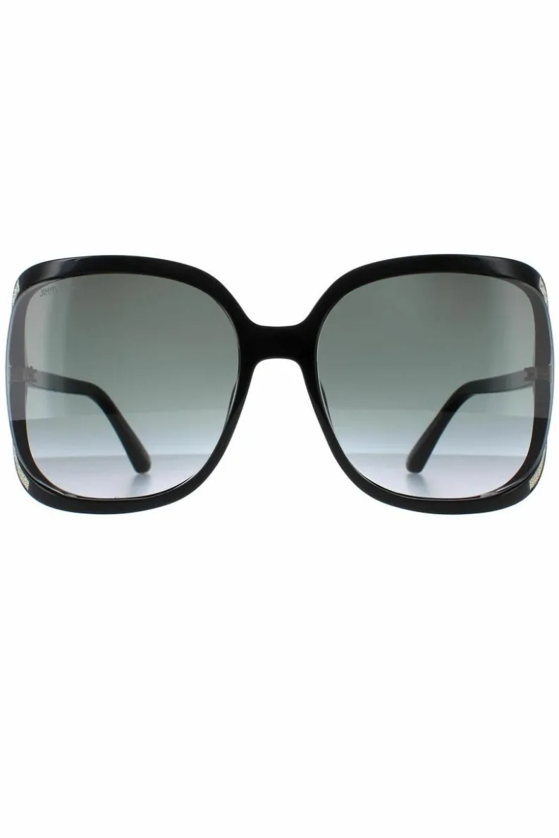 Sunglasses*Jimmy Choo Butterfly Dark Grey Gradient TILDA/G/S Black