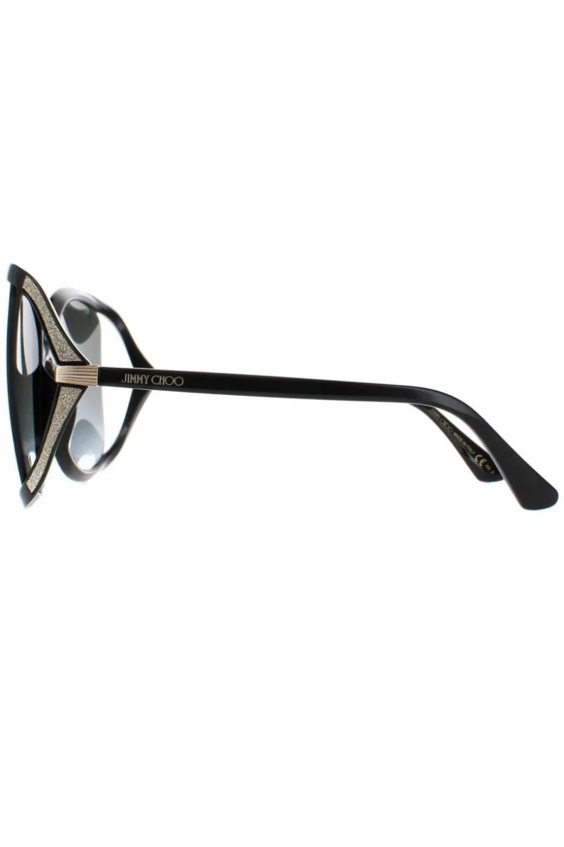 Sunglasses*Jimmy Choo Butterfly Dark Grey Gradient TILDA/G/S Black
