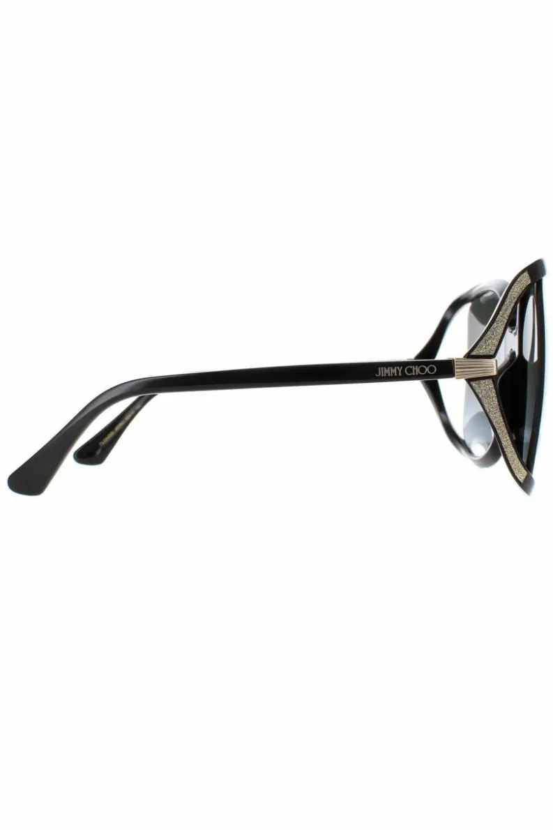 Sunglasses*Jimmy Choo Butterfly Dark Grey Gradient TILDA/G/S Black