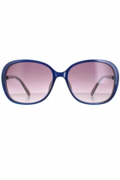 Sunglasses*Ted Baker Butterfly Dark Grey TB1603 Rios Blue