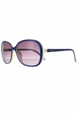Sunglasses*Ted Baker Butterfly Dark Grey TB1603 Rios Blue