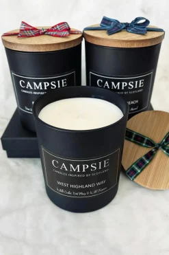 Candles & Diffusers|Candles*CAMPSIE Candles Candle & Diffuser Gift Set - Scottish Highland Black