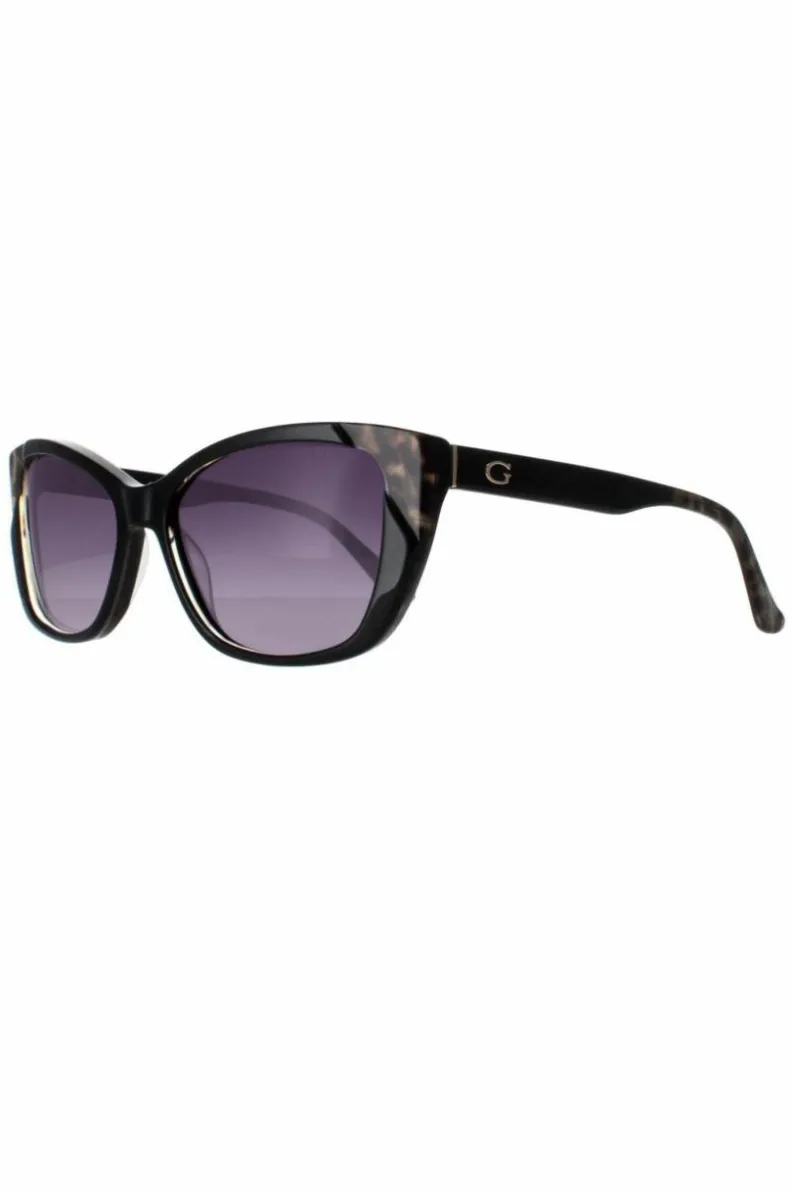 Sunglasses*Guess Cat Eye Dark Blue Gradient GU7511 Black
