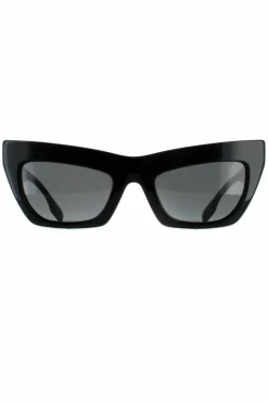 Sunglasses*Burberry Cat Eye Dark Grey BE4405 Black