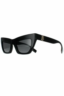 Sunglasses*Burberry Cat Eye Dark Grey BE4405 Black