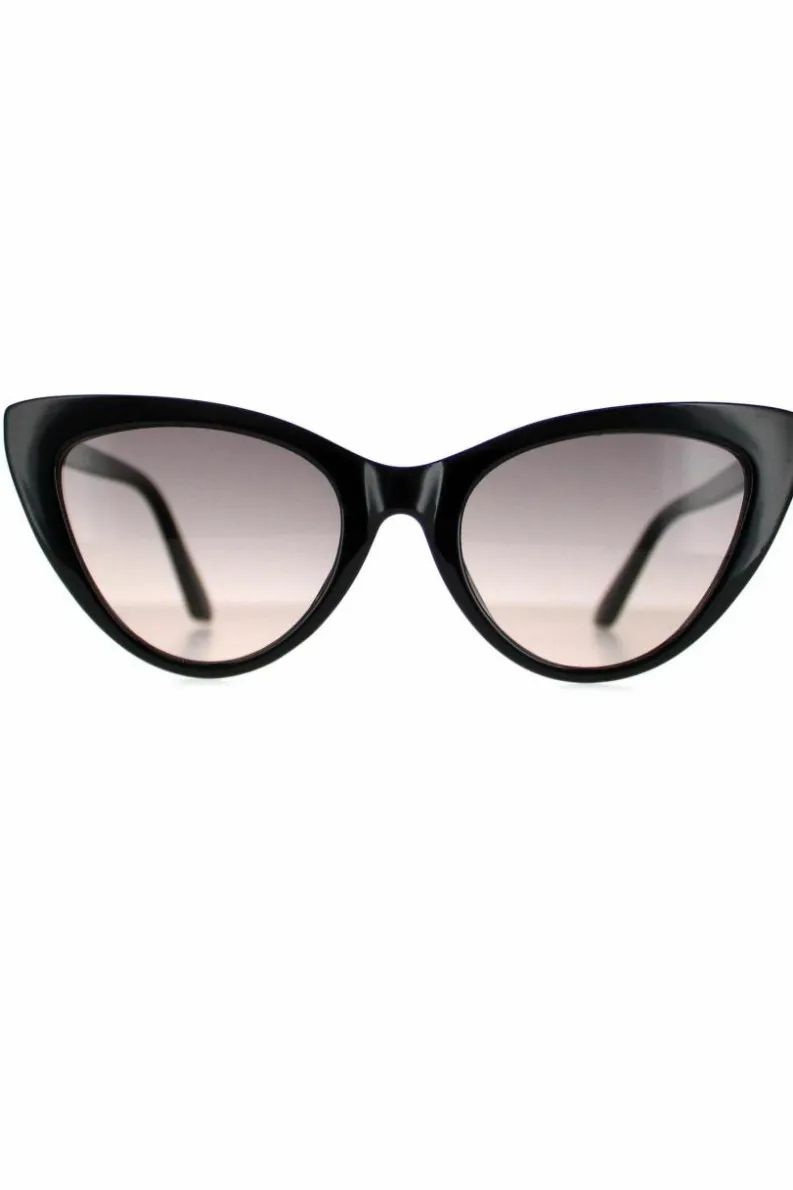 Sunglasses*Guess Cat Eye Grey Gradient GF6147 Black