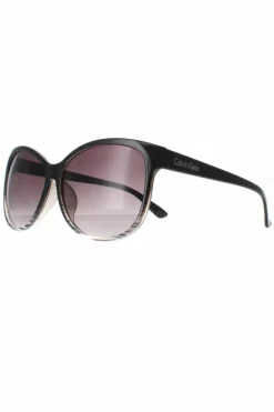 Sunglasses*CALVIN KLEIN Cat Eye Horn Grey Gradient R661S Black