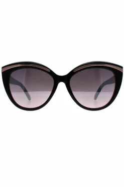 Sunglasses*Guess Cat Eye Silver Mirrored GF0357 Black