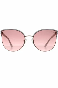 Sunglasses*Guess Cat Eye Bordeaux Gradient GF6092 Gold