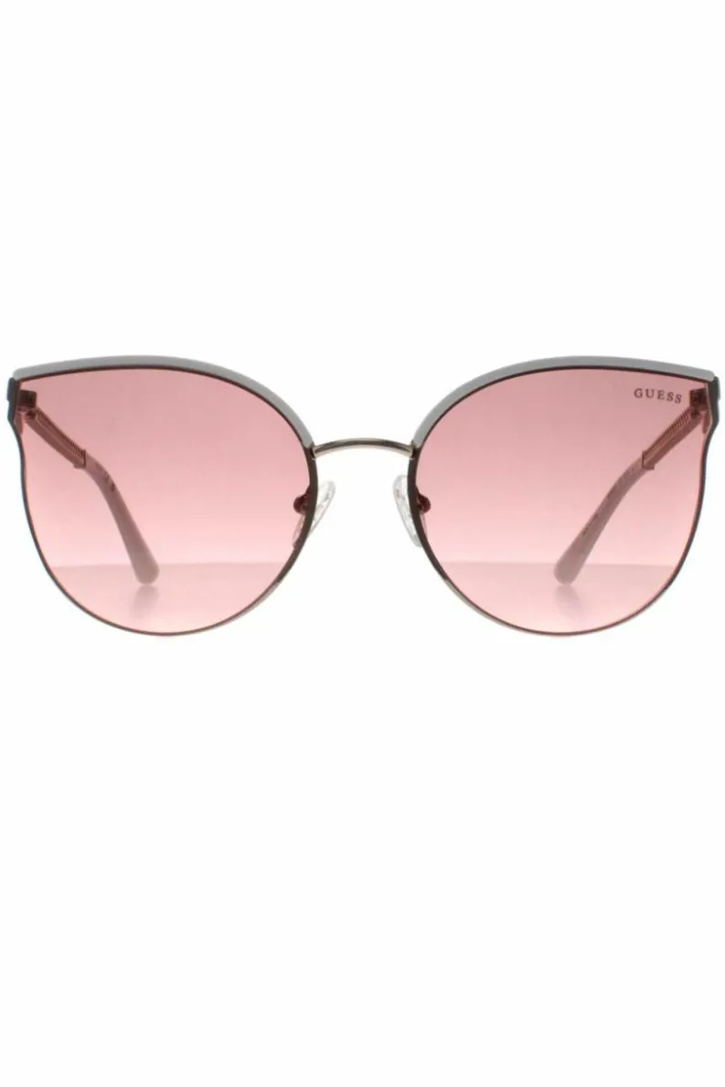 Sunglasses*Guess Cat Eye Bordeaux Gradient GF6092 Gold