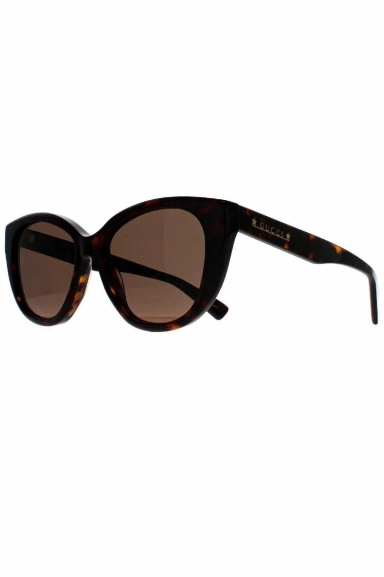 Sunglasses*Gucci Cat Eye Havana GG1588S Brown