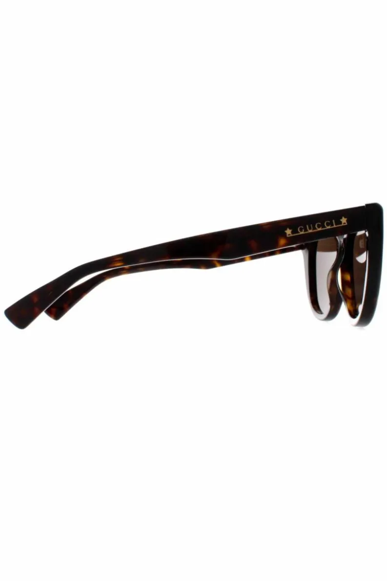 Sunglasses*Gucci Cat Eye Havana GG1588S Brown