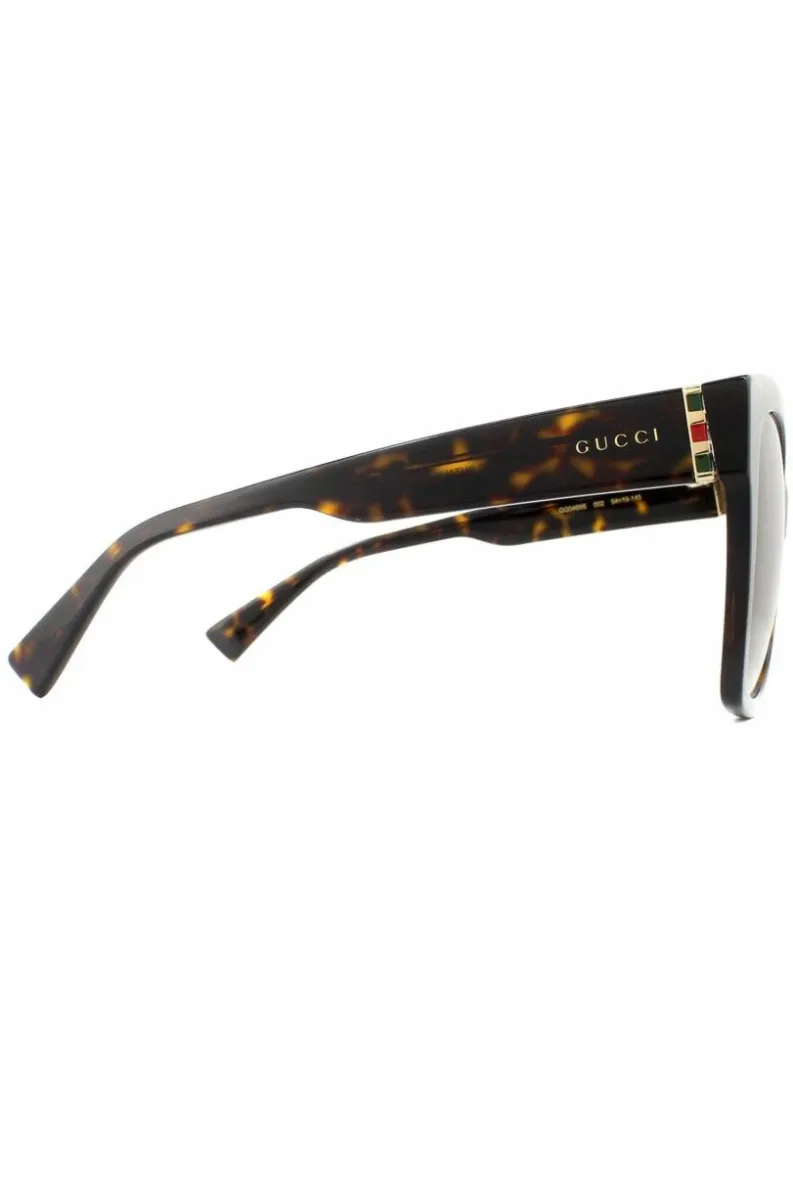 Sunglasses*Gucci Cat Eye Havana Gradient Sunglasses Brown