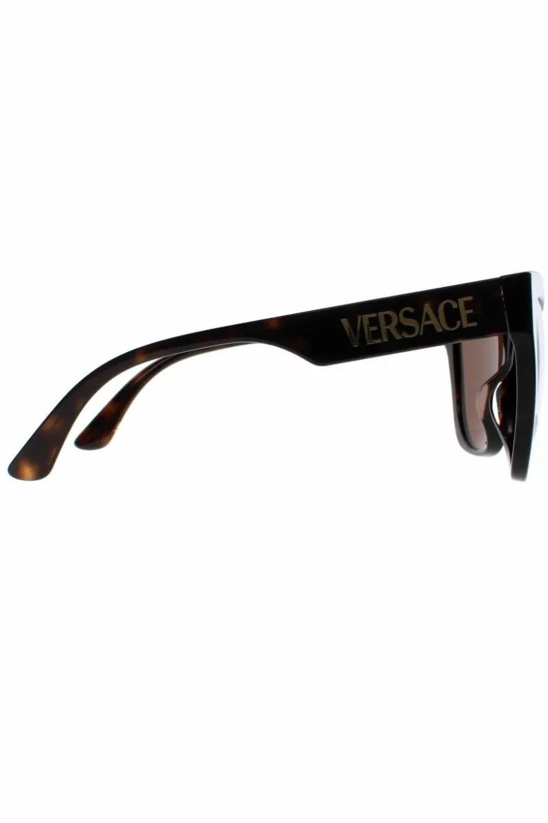 Sunglasses*Versace Cat Eye Havana Dark VE4417U Brown