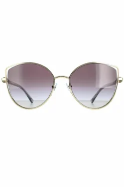 Sunglasses*Bvlgari Cat Eye Pale Grey Gradient BV6168 Gold
