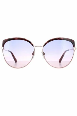Sunglasses*Ted Baker Cat Eye Rose Gold Tortoise Purple Pink Gradient TB1661 Tama Brown