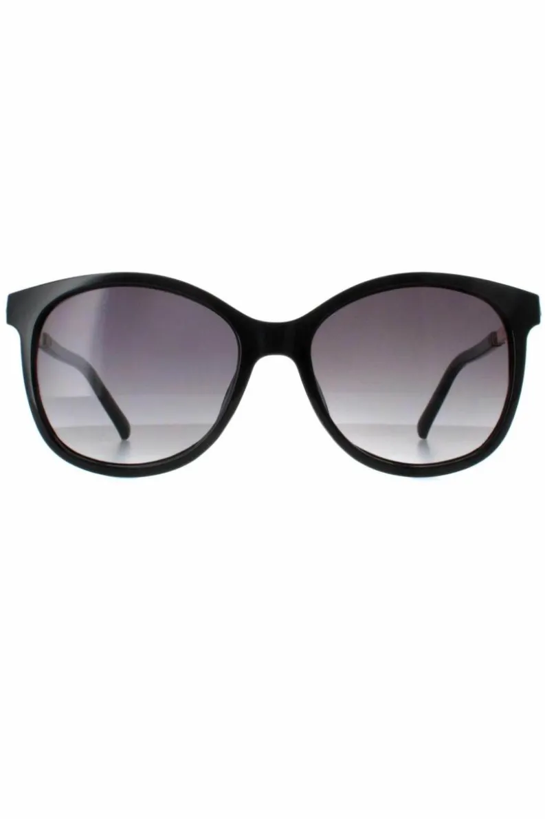 Sunglasses*Guess Cat Eye Shiny Smoke Gradient GF0394 Black