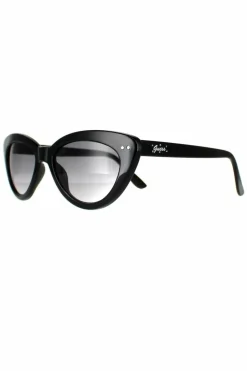 Sunglasses*Guess Cat Eye Shiny Smoke Gradient GF0402 Black