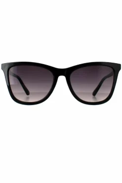 Sunglasses*Guess Cat Eye Shiny Smoke Gradient GF0421 Black